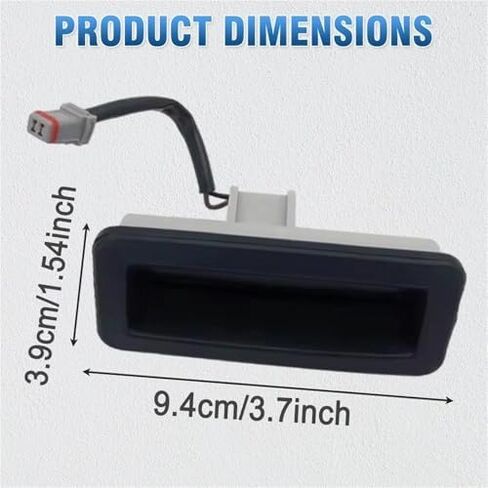 Yuz500020 Car Rear Trunk Lid Lock Boot Release Switch Tailgate Handle for Range Rover Sport Utility 2005-2013 in Saudi Arabia