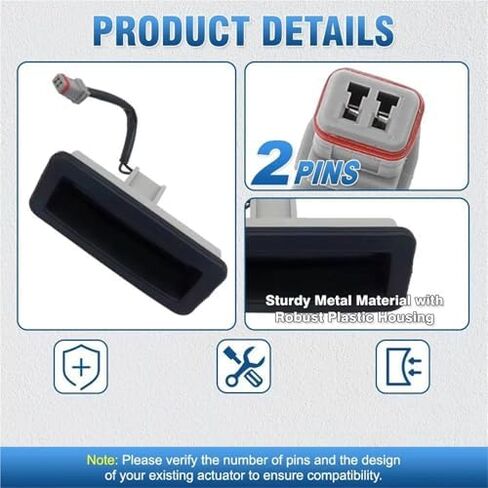 Yuz500020 Car Rear Trunk Lid Lock Boot Release Switch Tailgate Handle for Range Rover Sport Utility 2005-2013 in Saudi Arabia