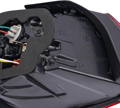 1 Pair Outer Side Halogen Tail Light Rear Lamps Assembly for 2017 2018 Kia Forte EX/LX/S/SX OE/OEM L92401-F20000, R92402-F20000 (Passenger + Left Side) (Bulbs Not Included) in Kuwait