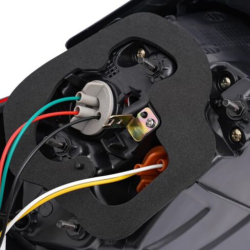 1 Pair Outer Side Halogen Tail Light Rear Lamps Assembly for 2017 2018 Kia Forte EX/LX/S/SX OE/OEM L92401-F20000, R92402-F20000 (Passenger + Left Side) (Bulbs Not Included) in Kuwait