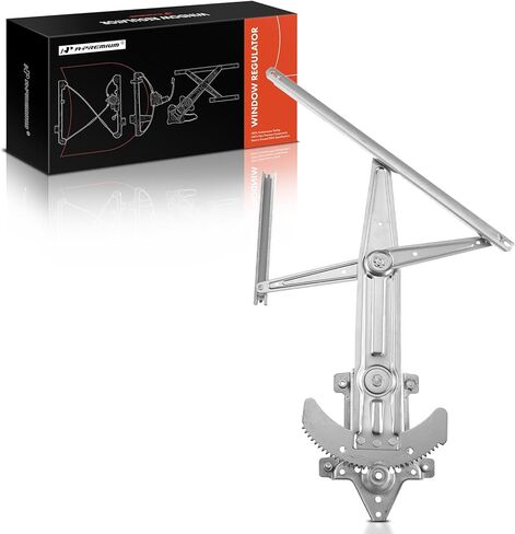 A-Premium Electric Power Window Regulator Without Motor Compatible with Chevrolet Colorado GMC Canyon Isuzu i-280 i-290 i-350 i-370 2004-2012 Front Left Driver (Only for 6 Tooth Gear Motor) in Saudi Arabia