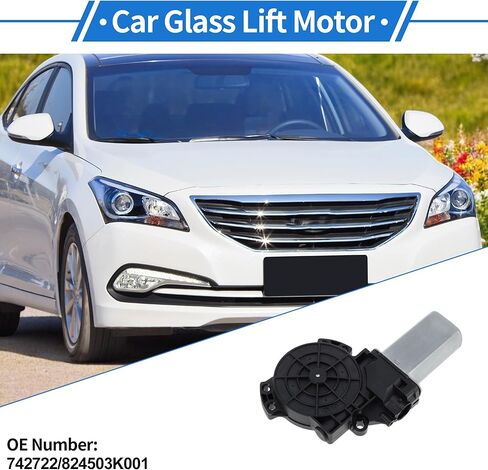 Left Rear Power Window Regulator Lift Motor for Hyundai Sonata Rear Left 2006-2010 No.742722/824503K001 2 Pin Car Window Glass Lift Motor in Saudi Arabia