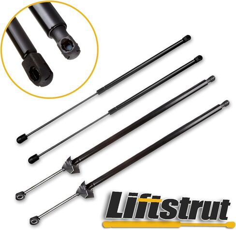 SCITOO 4794 Lift Supports Fit for Chevrolet Camaro 1993-1997,for Pontiac Firebird 1993-1997 Front Rear Left & Right Hatch+Hood Shock Struts 4pcs in Saudi Arabia