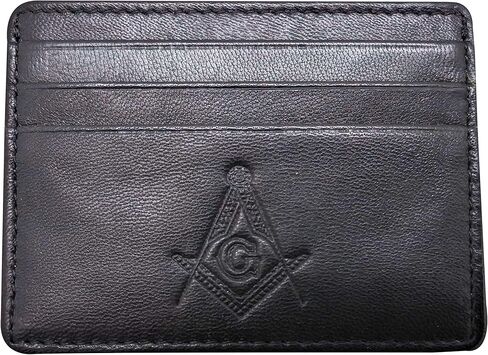 RFID Masonic Minimalist Slim Front Pocket Credit Card Holder in Saudi Arabia