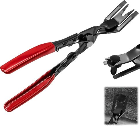 Car Trim Removal Tool,Panel Clip Removal Pliers,Universal Auto Door Car Upholstery Clip Removal Plier,Car Interior Clip Fastener Panel Pliers Prevents Damage to Trim Vehicle Dash Radio Audio Installer in Kuwait