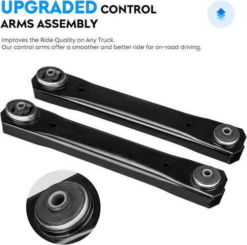 6PCS Front Upper & Lower Control Arms for 1999-2004 Jeep Grand Cherokee, Rear Trailing Suspension Kit K640797 K640773 D251028 in Saudi Arabia