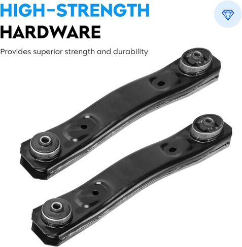 6PCS Front Upper & Lower Control Arms for 1999-2004 Jeep Grand Cherokee, Rear Trailing Suspension Kit K640797 K640773 D251028 in Saudi Arabia