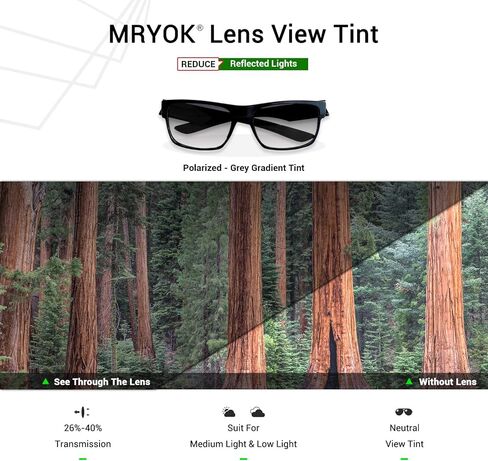 Mryok Polarized Replacement Lenses & Nose Pieces for Ray-Ban RB3569 59mm - Options in Saudi Arabia