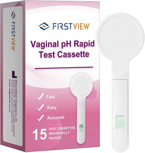 شرائط اختبار درجة الحموضة المهبلية، مجموعة شرائط اختبار درجة الحموضة المهبلية الصحية الأنثوية لالتهاب المهبل البكتيري - 10 قطع in Kuwait