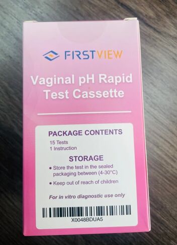 شرائط اختبار درجة الحموضة المهبلية، مجموعة شرائط اختبار درجة الحموضة المهبلية الصحية الأنثوية لالتهاب المهبل البكتيري - 10 قطع in Kuwait