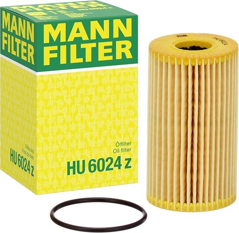 Mann Filter HU 6024 z Cartridge Oil Filter Replacement Compatible With Land Rover Defender 110, Defender 90, Discovery, Discovery Sport, Range Rover, Range Rover Evoque, JAGUAR E-Pace, F-Pace in Saudi Arabia