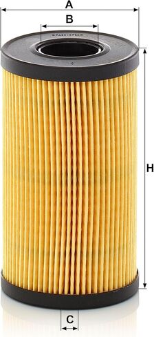 Mann Filter HU 6024 z Cartridge Oil Filter Replacement Compatible With Land Rover Defender 110, Defender 90, Discovery, Discovery Sport, Range Rover, Range Rover Evoque, JAGUAR E-Pace, F-Pace in Saudi Arabia