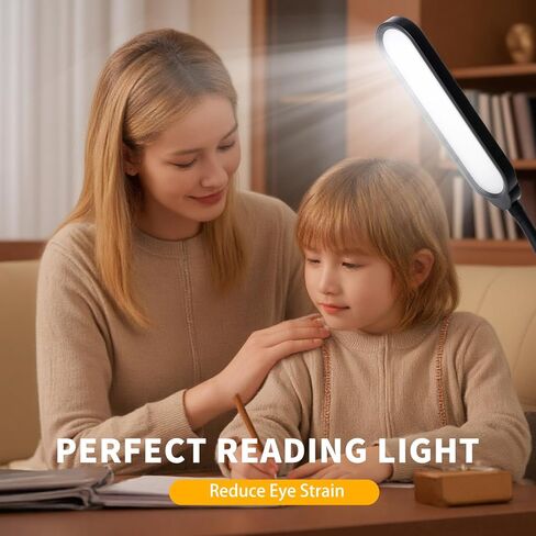 CRI95+ Floor Lamps for Living Room, 18W 3000LM Standing Lamp with 3 Color Temps, Gooseneck Adjustable Dimmable Lamp with Remote, Touch Control for Bedroom, Office, Tattoo Light in Kuwait