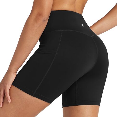 Willit Women's Biker Shorts High Waisted Workout Yoga Running Volleyball Spandex Shorts 5'' 7'' in Kuwait