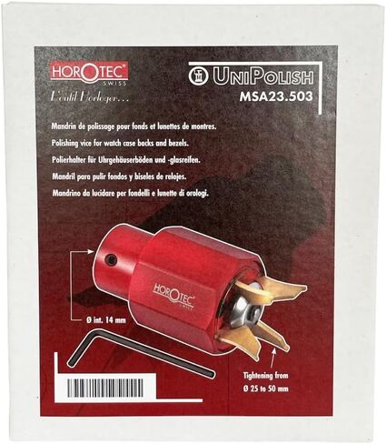 BUZZUFY Horotec MSA23.503 نائب تلميع لظهر علبة الساعة وحوافها 25-50 مم in Saudi Arabia