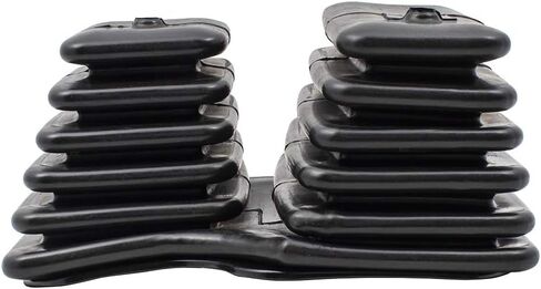 Brock Replacement Manual Transmission Upper Shift Gear Boot Cover Compatible with 1987-1995 Wrangler 53004539 in Saudi Arabia