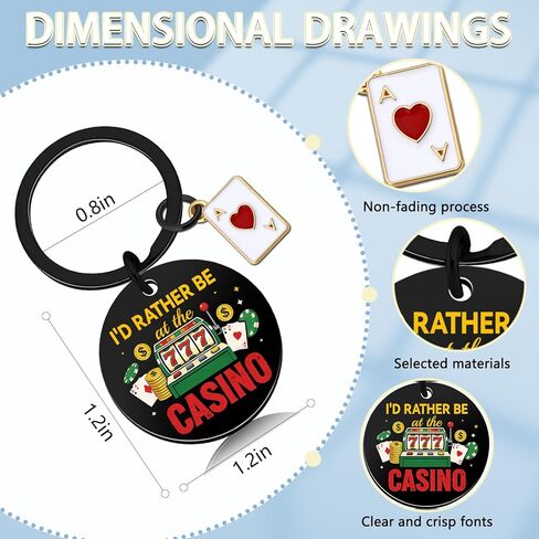 Slot Machine Gifts for Men Women Gambling Gifts for Gambling Lovers Casino Gifts for Gamblers Friends Coworkers Lucky Casino Theme Gift Funny Slot Machine Keychain Accessories in Kuwait