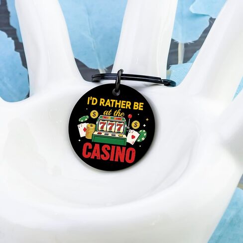 Slot Machine Gifts for Men Women Gambling Gifts for Gambling Lovers Casino Gifts for Gamblers Friends Coworkers Lucky Casino Theme Gift Funny Slot Machine Keychain Accessories in Kuwait