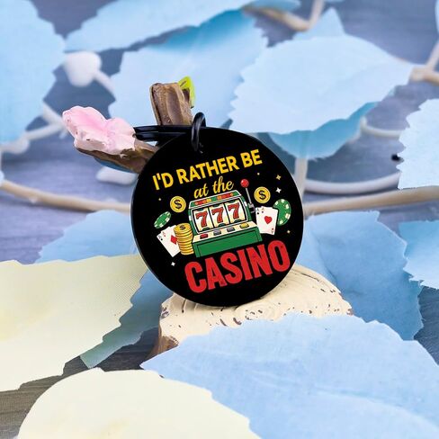 Slot Machine Gifts for Men Women Gambling Gifts for Gambling Lovers Casino Gifts for Gamblers Friends Coworkers Lucky Casino Theme Gift Funny Slot Machine Keychain Accessories in Kuwait