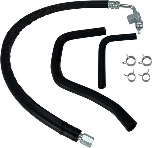 49725JA01A Power Steering Return Hose Line 49717JA000 Suction Hose Line and 49720JA000 Pressure Hose Line Set Fit For 2007-2012 Nissan Altima L4 2.5L in Kuwait
