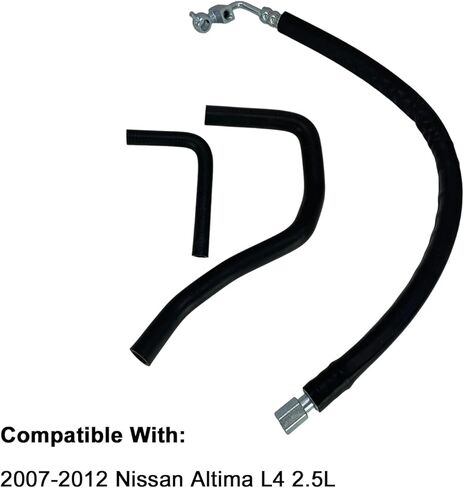 49725JA01A Power Steering Return Hose Line 49717JA000 Suction Hose Line and 49720JA000 Pressure Hose Line Set Fit For 2007-2012 Nissan Altima L4 2.5L in Kuwait