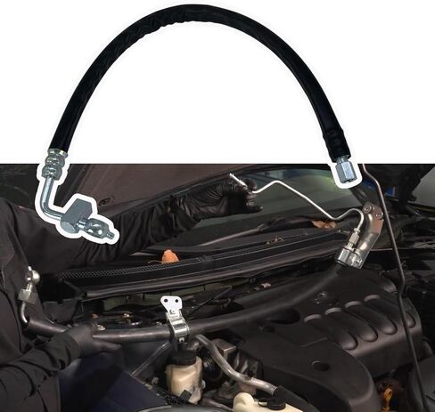 49725JA01A Power Steering Return Hose Line 49717JA000 Suction Hose Line and 49720JA000 Pressure Hose Line Set Fit For 2007-2012 Nissan Altima L4 2.5L in Kuwait