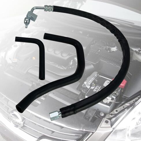 49725JA01A Power Steering Return Hose Line 49717JA000 Suction Hose Line and 49720JA000 Pressure Hose Line Set Fit For 2007-2012 Nissan Altima L4 2.5L in Kuwait