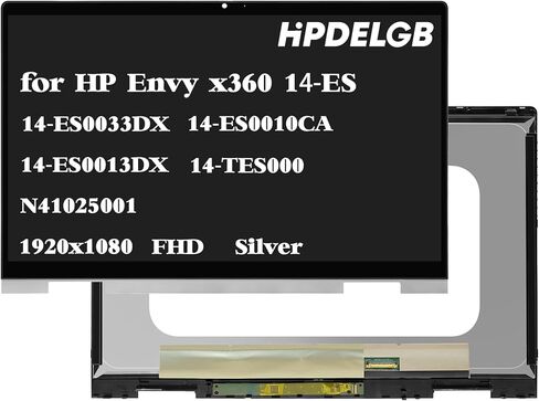Replacement for HP Envy x360 15-ds 15m-ds 15m-ds0011dx 15m-ds0012dx 15m-ds0023dx 15-ds1063cl 15-ds1077nr 15-ds1086nr 15-ds1097nr 15-ds1083cl L53868-001 L88227-001 LCD Touch Screen Display in Saudi Arabia