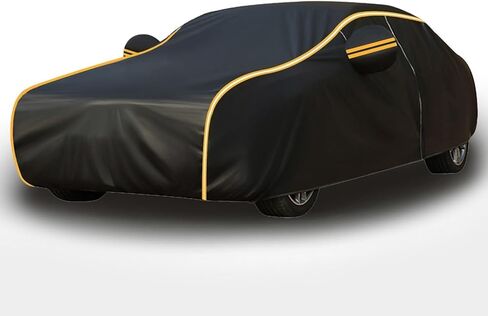 غطاء سيارة مقاوم للماء لسيارة Toyota Harrier XU80 XU60 5 أبواب SUV، أغطية سيارة خارجية مقاومة للماء وغطاء سيارة كبير قابل للتنفس مع سحاب، غطاء سيارة كامل مخصص مقاوم للغبار ومقاوم للشمس (اللون: 3، الحجم: W) in Saudi Arabia