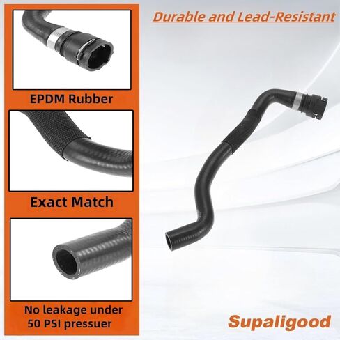 Heater Hose for Audi A4 2009-2013 A4 Quattro 2008-2012 Good Sealing No.8K1819371AB in Kuwait