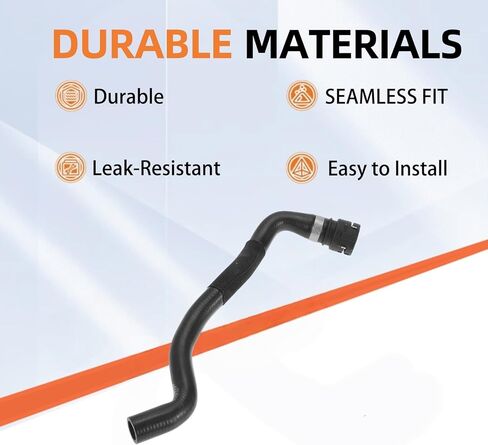 Heater Hose for Audi A4 2009-2013 A4 Quattro 2008-2012 Good Sealing No.8K1819371AB in Kuwait