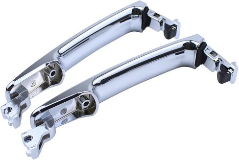 MOTOKU Front Rear Chrome Exterior Door Handles with Smart Entry Keyless for Nissan Rogue 2010-2013 Outer Outside Left Driver Right Passenger Side in Saudi Arabia