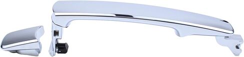 MOTOKU Front Rear Chrome Exterior Door Handles with Smart Entry Keyless for Nissan Rogue 2010-2013 Outer Outside Left Driver Right Passenger Side in Saudi Arabia