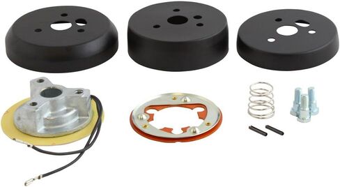 ForeverSharp 3-Hole Matte Black Hub Adapter Installation Kit B01 for Aftermarket Steering Wheels in Saudi Arabia