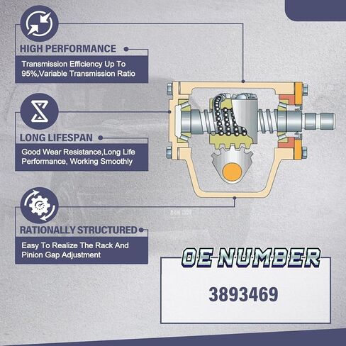 27-7501 صندوق تروس توجيه كهربائي كامل مناسب لشيفري بليزر، C10، C10 بيك اب، C10 سوبربان، K5 بليزر 1968-76 | مناسب لسيارة دودج D100، بيك اب، رامتشارجر، W300، 1972-77 | يصلح لجي إم سي C15 سوبربان in Saudi Arabia