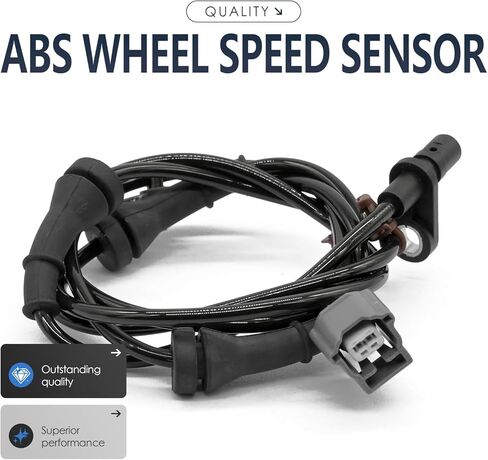 2PCS Rear Left and Right Abs Wheel Speed Sensor Compatible with Chevrolet City Express Replacement for Nissan Nv200 479003LM0A 479013LM0A 13 14 15 16 17 18 19 20 21 2014 2015 2016 2017 2018 2019 2020 in Saudi Arabia