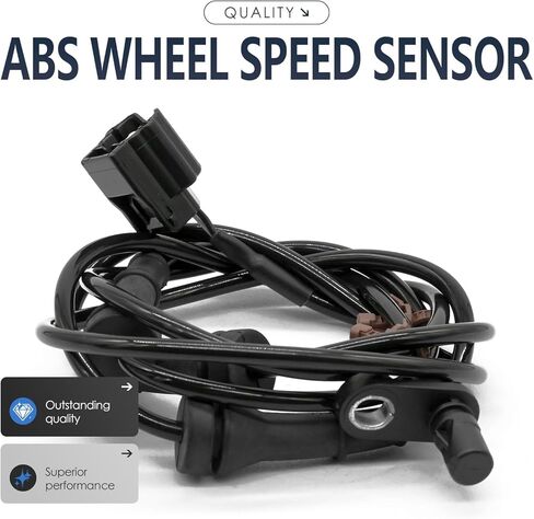 2PCS Rear Left and Right Abs Wheel Speed Sensor Compatible with Chevrolet City Express Replacement for Nissan Nv200 479003LM0A 479013LM0A 13 14 15 16 17 18 19 20 21 2014 2015 2016 2017 2018 2019 2020 in Saudi Arabia