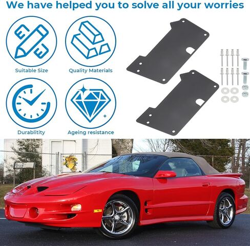 AUTOVIC Window Motor Support Plates for Chevrolet Camaro Pontiac Firebird F-Body 1993-2002 Fix Window Sag in Saudi Arabia