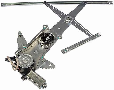 OEG Parts New Window Regulator W/Motor Front Passenger Side Right RH Compatible with 2001 2002 2003 2004 2005 2006 Chrysler Sebring, 4724282AH, 741-163, 660135, 125-2021R in Saudi Arabia