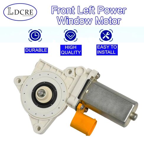 Front Left Power Window Motor 67626954275 Compatible with Mini Cooper R50 R52 R53 R56 (2002-2008) Base/S Models 1.6L L4 FWD, Driver Side Power Window Lift Regulator Motor Replacement in Saudi Arabia