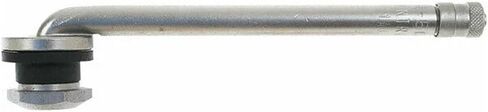 TR510 Valve Stem for Aluminum Truck Wheels 90 Degree 5 1/2 inch Bent Truck and Bus Tire Nickel Plated Valve Stems for Drop Center Aluminum Disc Wheels with 0.625 (5/8 inch) inch Valve Holes - 10 Pack in Saudi Arabia