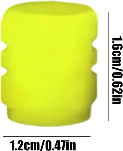 50 Pieces Glow in Dark Cover | Tire Caps | Night Rider Cover,for Automotive Vehicle Motorcycles Bicycles Night Outdoor Garage Sport Wheel in Saudi Arabia