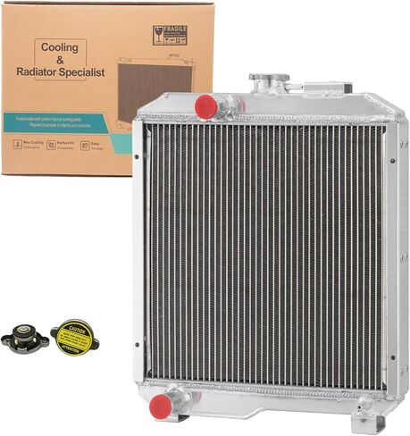 Ford 1715 Radiator, 2Rows Aluminum Tractor Aluminum Radiator For Ford New Holland 1715 Model Replacement Tractors Radiators #SBA310100630 in Kuwait