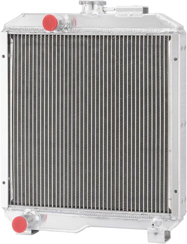 Ford 1715 Radiator, 2Rows Aluminum Tractor Aluminum Radiator For Ford New Holland 1715 Model Replacement Tractors Radiators #SBA310100630 in Kuwait