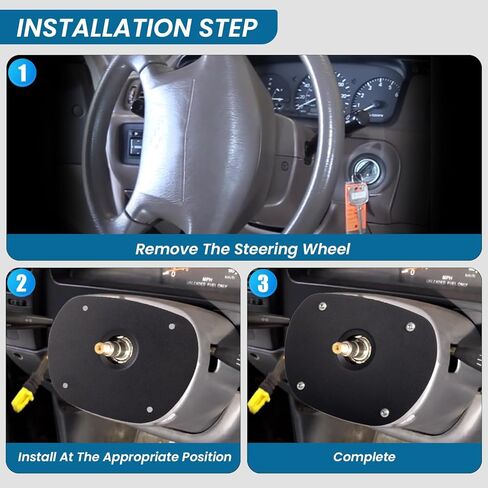 Steering Wheel Cover Plate Compatible with 1996-2004 Toyota Tacoma Hub Adapter Cover in Kuwait