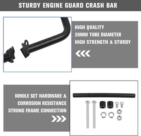 CHIFUN Engine Guard Highway Steel Crash Bars Bumper Replacement for Honda CL500 Rebel 500 300 2017-2023/ Rebel 500S 2021-2023 Motorcycle Frame Gas Tank Falling Protector in Saudi Arabia