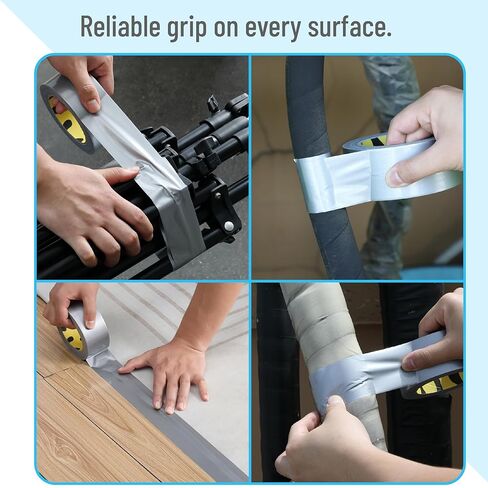 Bates- Duct Tape Heavy Duty, 2 Inch x 90 ft, Silver, Waterproof Tape for Outdoor Use, Easy Tear, Weather Resistant in Saudi Arabia