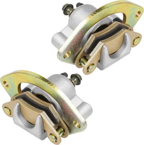 Caltric Front Left Right Brake Caliper with Pad Compatible with Polaris 1911150 1911151 in Saudi Arabia