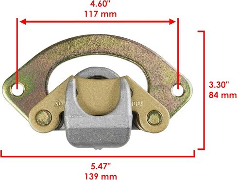 Caltric Front Left Right Brake Caliper with Pad Compatible with Polaris 1911150 1911151 in Saudi Arabia