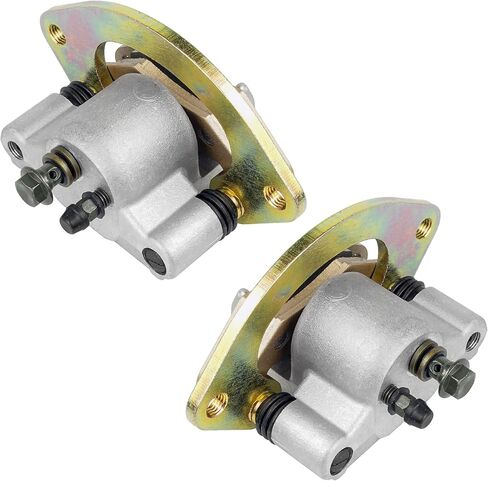 Caltric Front Left Right Brake Caliper with Pad Compatible with Polaris 1911150 1911151 in Saudi Arabia